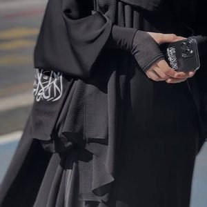 Olive Prayer / Salah Dress One Piece Jilbab 100% Cotton - Super Breathable Comfy Style